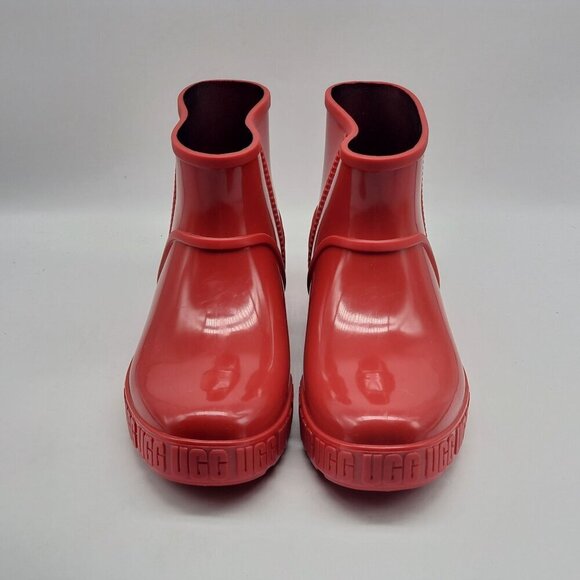 UGG Australia Mens Size 6 Drizlita Mini Ankle Boots Red - Picture 2 of 10